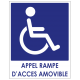 Panneau Appel rampe amovible