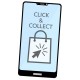 Sticker click and collect smartphone