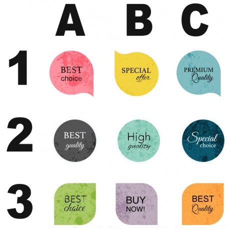 Sticker Soldes ronde