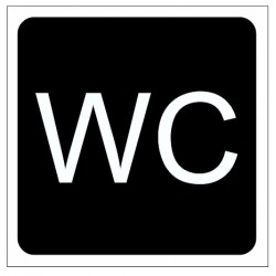Sticker WC