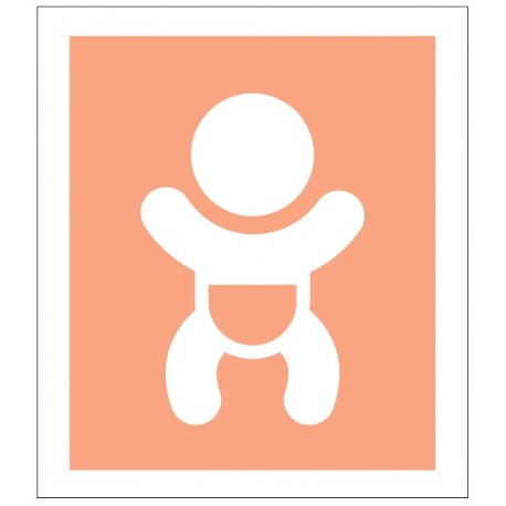 Autocollant toilette Homme Vert