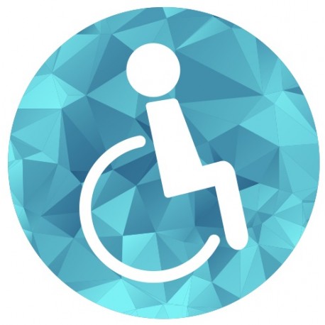 Autocollant toilette bebe graphique