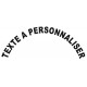 Sticker lettrage PERSONNALISE Arrondi
