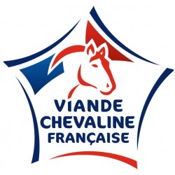 Autocollant Viande Chevaline Francaise à l'unité (5 à 90cm)