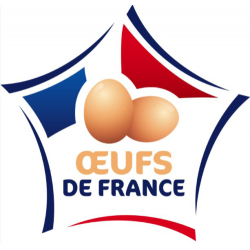Autocollant Oeufs de France à l'unité (5 à 90cm)