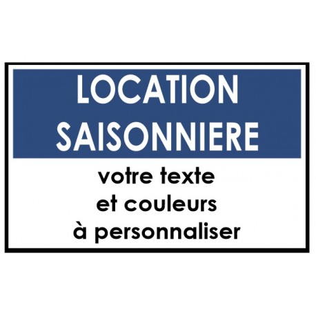 Autocollant A vendre ou A louer à personnaliser n°6