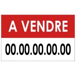 Autocollant A vendre ou A louer à personnaliser n°9
