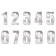 Autocollant Chiffre modèle N°5