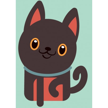 Sticker chat sourire