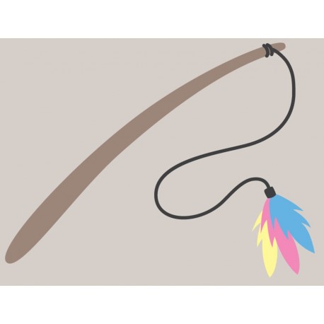 Sticker chat peureux