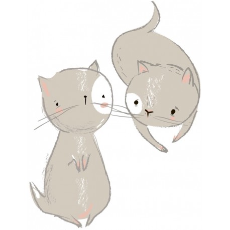 Sticker chat lunette de soleil