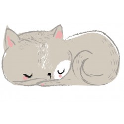 Sticker coeur gribouilli