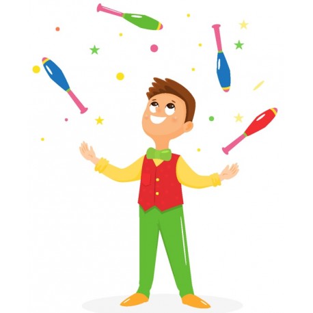 Sticker chapiteau de cirque