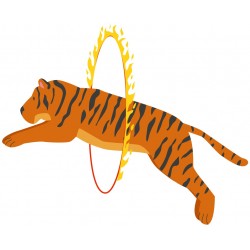 Sticker otarie joue ballon