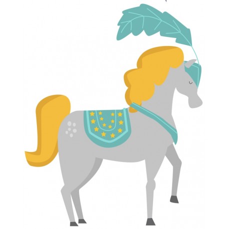 Sticker homme dans gueule du lion