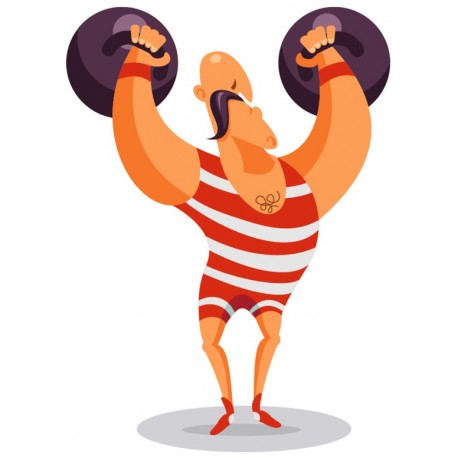 Sticker cheval en balade