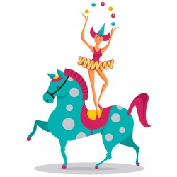 Sticker homme muscle