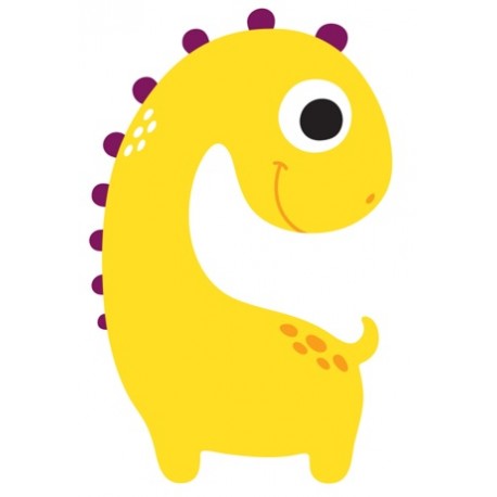 Sticker cactus fleur rose enfant