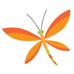 Sticker deco herbe verte