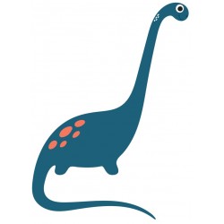 Sticker os de dino jaune