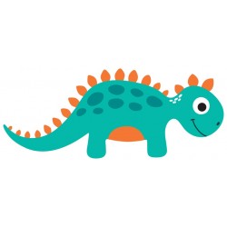 Sticker dimetrobon dinosaure