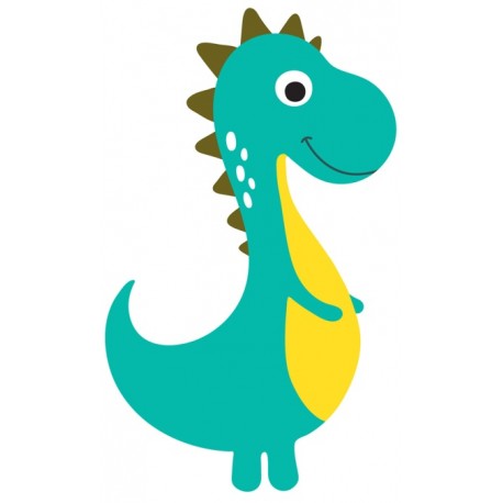 Sticker dinosaure t rex mignon
