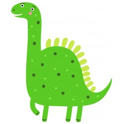 Sticker long cou fun violet