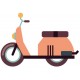 Sticker scooter enfant