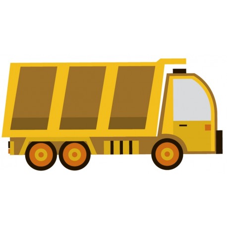 Sticker panneau signalétique chantier