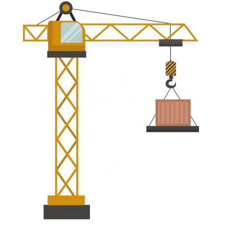 Sticker camion benne geant