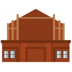 Sticker homme de chantier