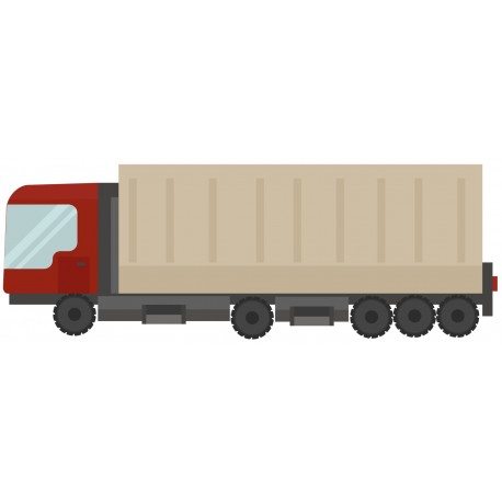 Sticker pelleteuse pour chantier