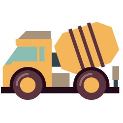 Sticker camion enfant