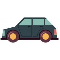 Sticker voiture citadine