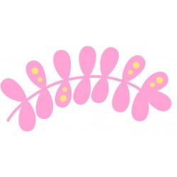 Sticker dauphin en plein saut