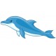 Sticker dauphin face