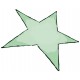 Sticker étoile pastel vert