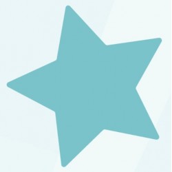 Stickers étoile pleine