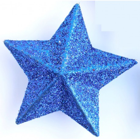 Stickers étoile pailette argent