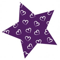 Stickers étoile vintage