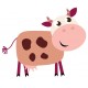Stickers vache