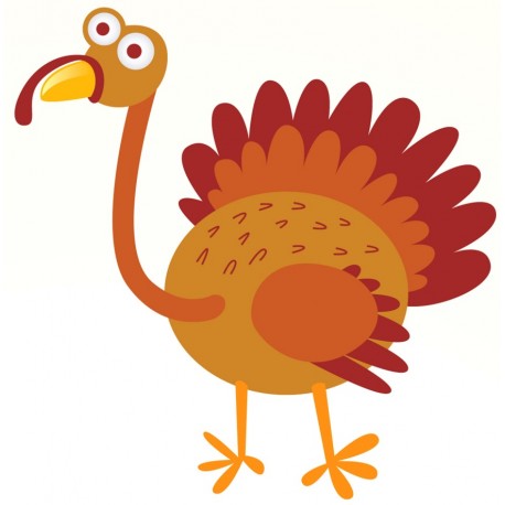 Sticker dindon farceur