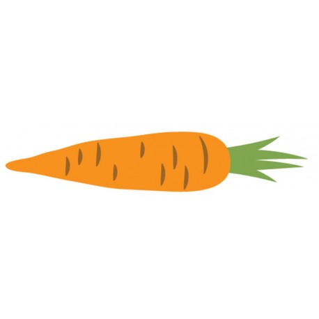 Sticker carotte enfant