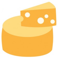 Sticker meule de fromage