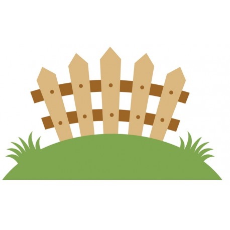 Sticker barriere en bois