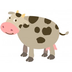 Sticker grosse vache
