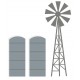 Sticker silo avec son eolienne