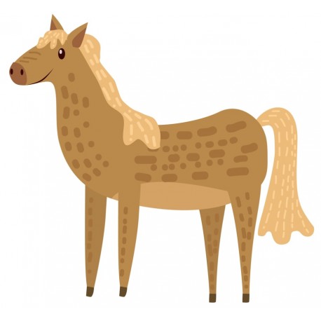 Sticker cheval pour enfant
