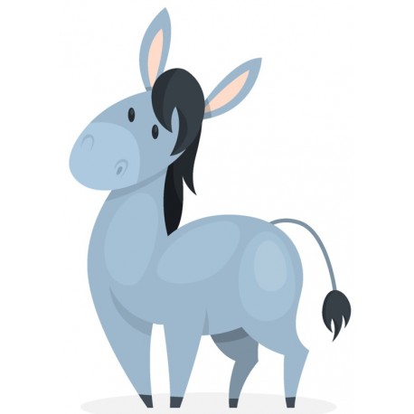 Sticker ane criniere