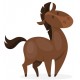 Sticker cheval enfant